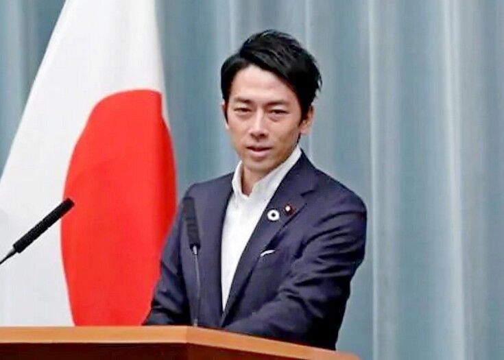 Japan’s Environment Minister Shinjiro Koizumi attends a news conference in Tokyo on Sept. 11, 2019. REUTERS