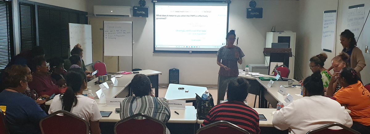 The Palau International Coral Reef Center is conducting research and monitoring the Palau National Marine Sanctuary. PICRC photo