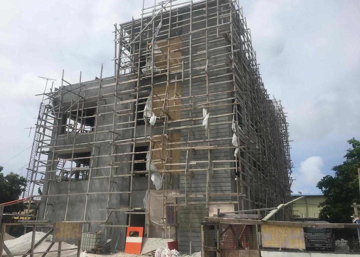 Construction of the Parties to the Nauru Agreement new headquarters building in Majuro is expected to be completed in 2020. Photo by Giff Johnson