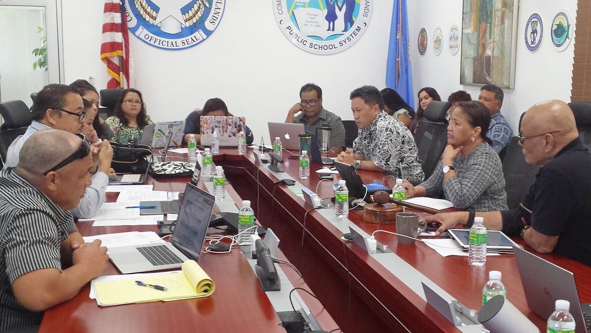 The Board of Education’s Fiscal, Personnel and Administrative Committee meets on Tuesday. Photo by Lori Lyn C. Lirio