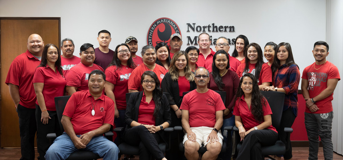 The Northern Marianas College Cooperative Research, Extension, and Education Services team members pose for a group photo. For more information on the work that NMC-CREES does, visit crees.marianas.edu. NMC photo