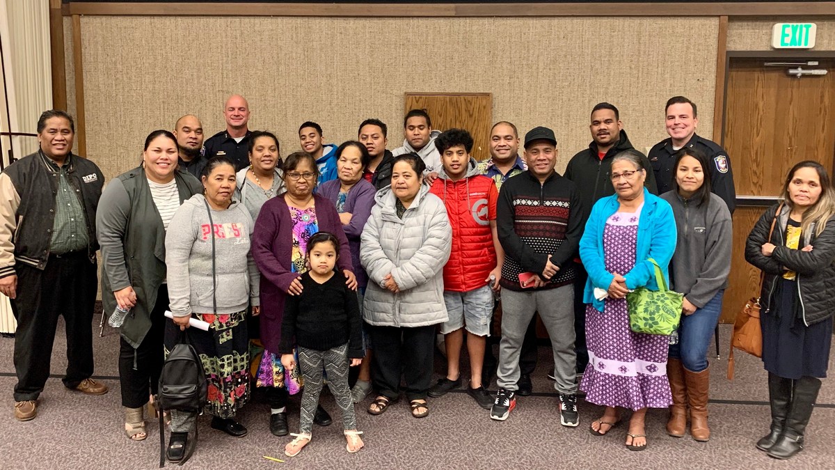 Marshallese community leaders met earlier this month with officers from the Spokane Police Department about the shooting death of Marshallese Clando Anitok last month.