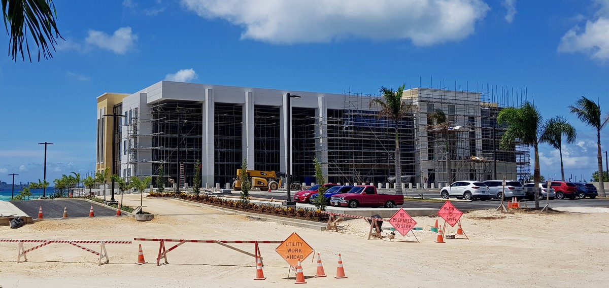 The new federal courthouse is located in Gualo Rai. Photo by Bryan Manabat