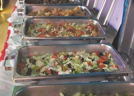 A sample of the food catering and buffet spread that 9 Eleven Resto Bar serves during special events and parties.