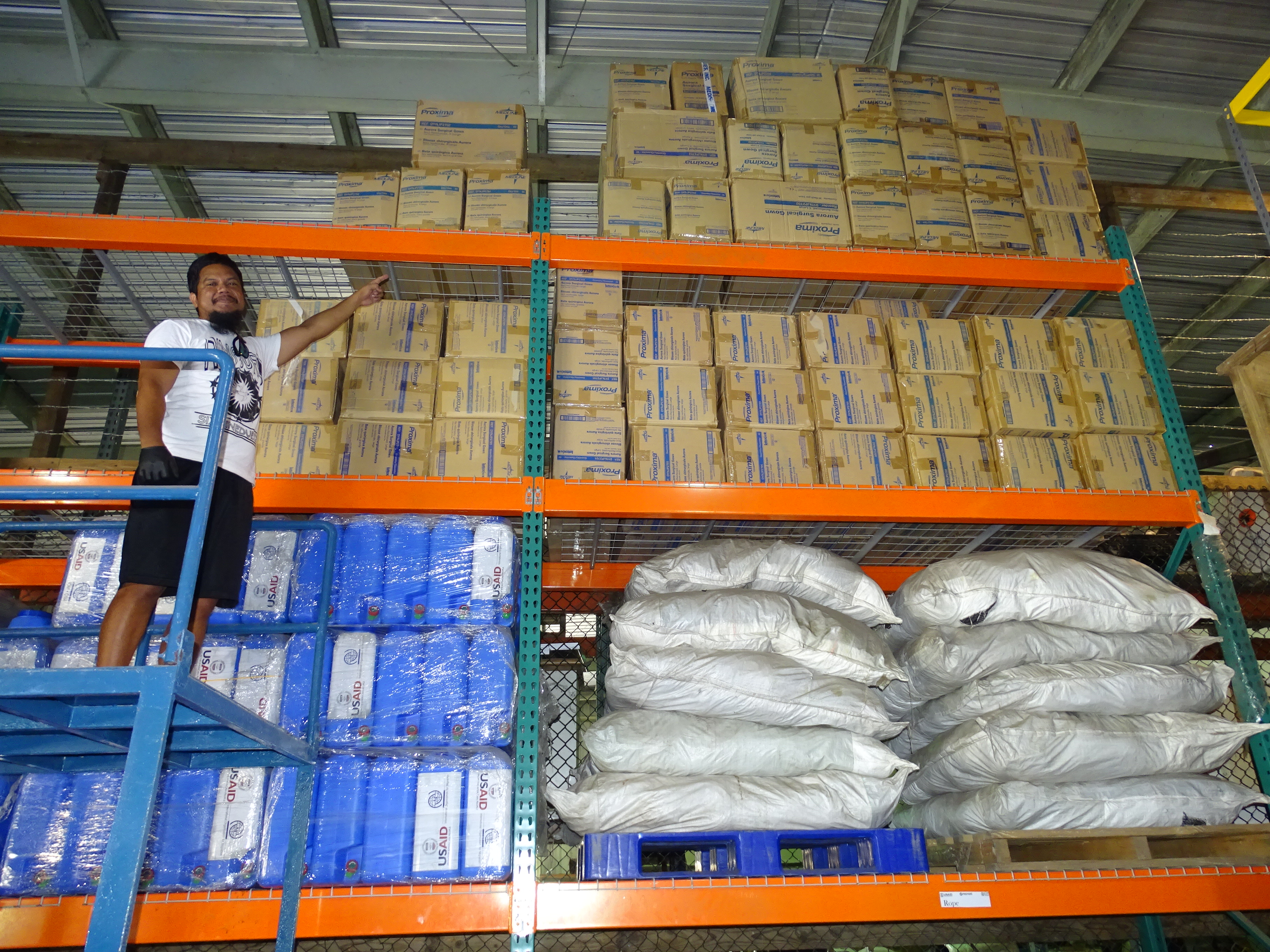 Marshall Islands Xavier High School students, forced to leave Chuuk in the Federated States of Micronesia when the Jesuit-run school closed last week because of a government decision to close schools over Covid-19 concerns, returned to Majuro Monday this week on United Airlines and were immediately transported to a specially established facility for 14 days of quarantine. Photo by Jack Niedenthal