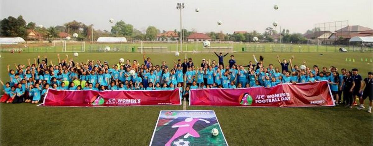 The Asian Football Confederation will celebrate women’s football across Asia-Pacific on March 8, 2020. AFC photo