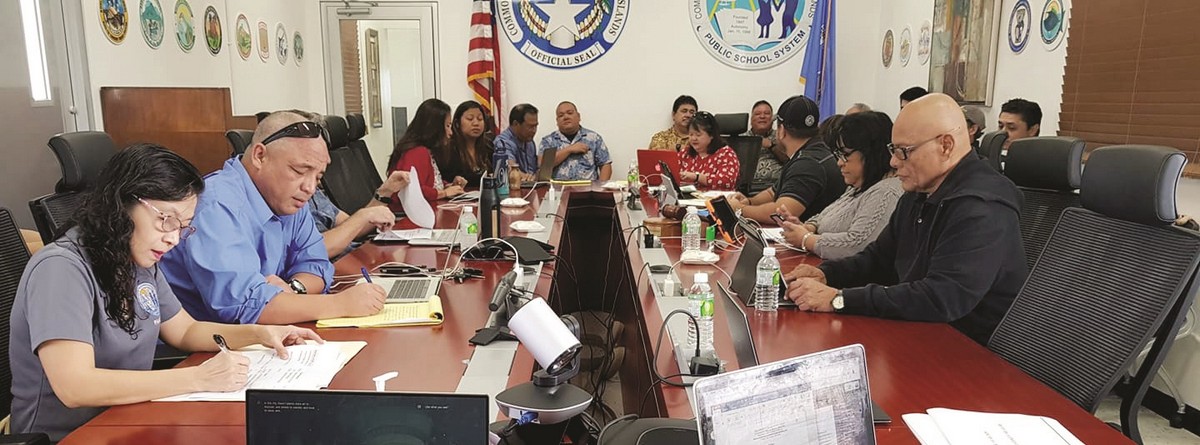 The Board of Education unanimously approved a 16-hour work reduction for Public School System personnel on Wednesday. Photo by Lori Lyn C. Lirio