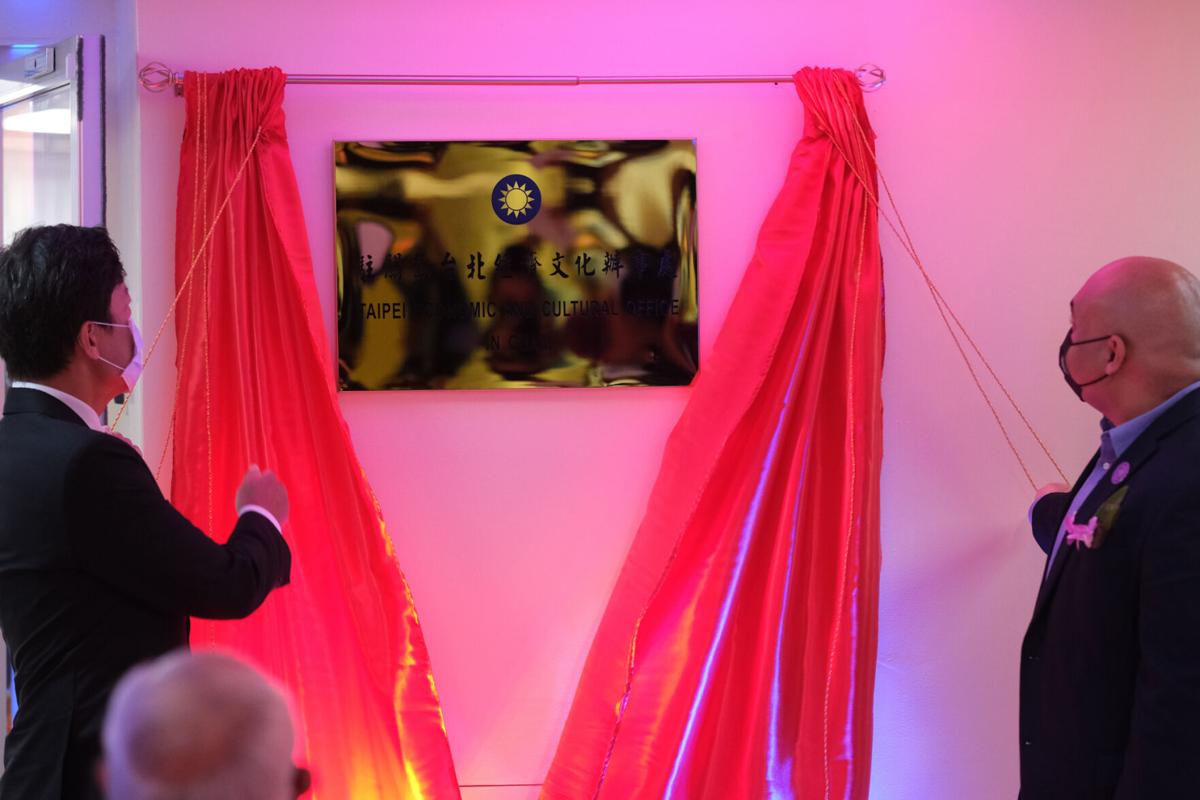 2019 Miss Marianas Shannon Sasamoto, left, hosts Taiwan’s Next TV anchor Isabella Chen for dinner at her family home on Dec. 19, 2019.