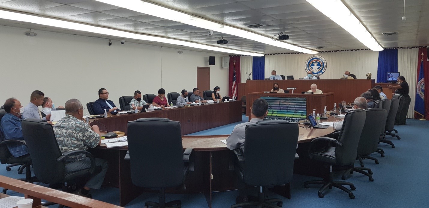 The House of Representatives holds a session on Tuesday in the House chamber on Capital Hill.Photo by K-Andrea Evarose S. Limol