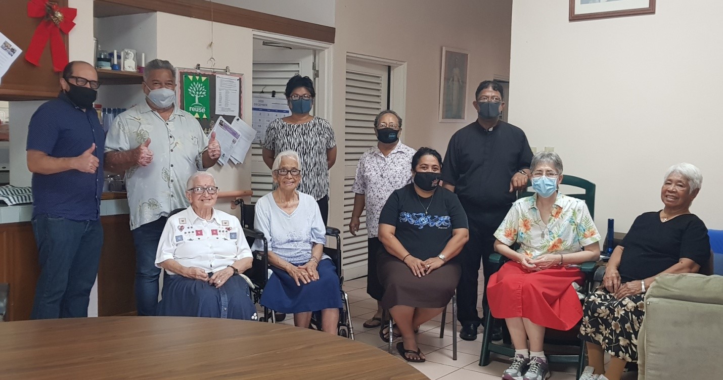 The sisters of Maturana House of Prayer received a generous donation on Wednesday.Photo by K-Andrea Evarose S. Limol