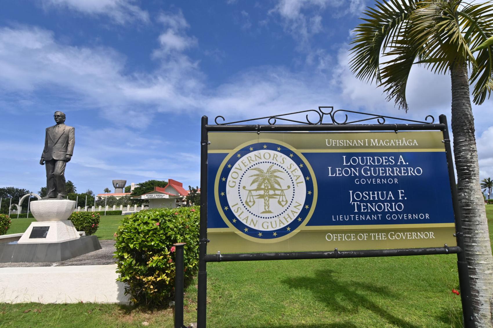 The governor's complex is seen Nov. 24, 2020 in Adelup. The government of Guam’s General Fund revenues fell short of its goals in the first two months, according to reports.Photo by David R. Castro/ The Guam Daily Post