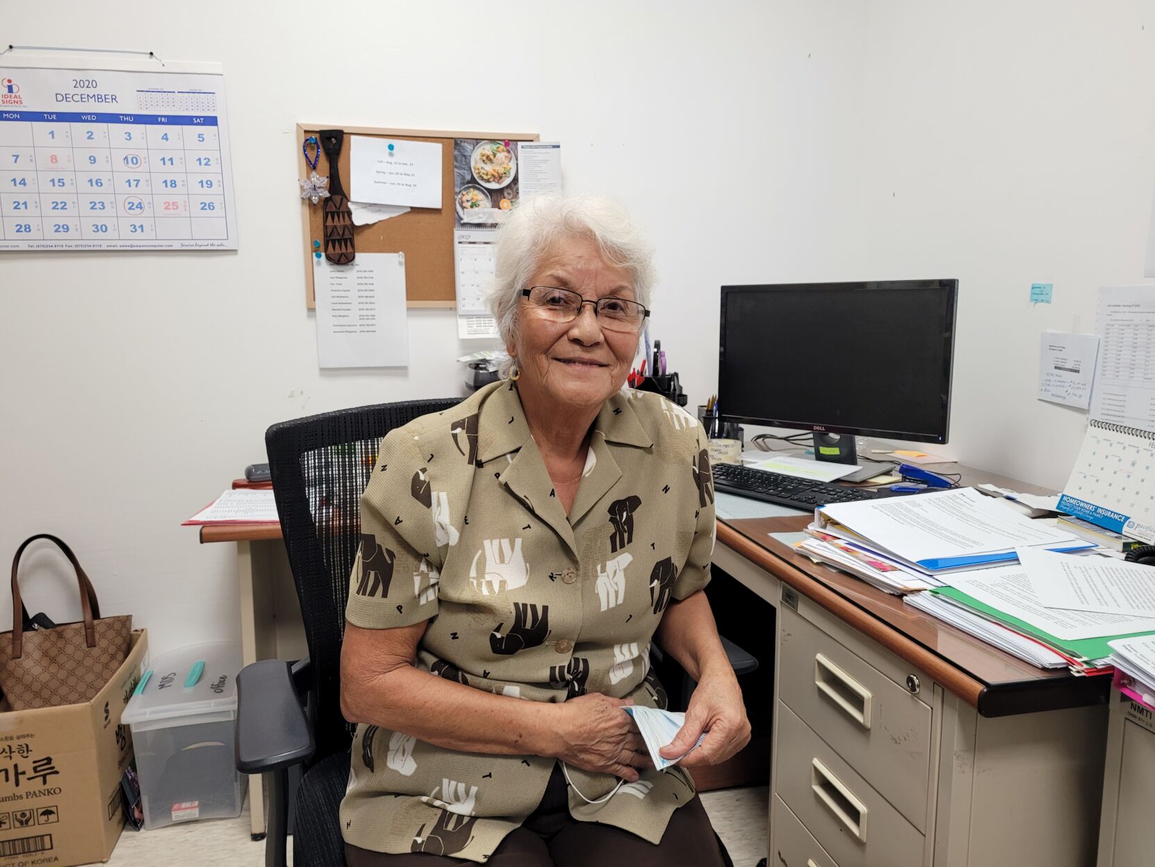 Agnes M. McPhetres, chief executive officer of the Northern Marianas Technical Institute.Photo by K-Andrea Evarose S. Limol