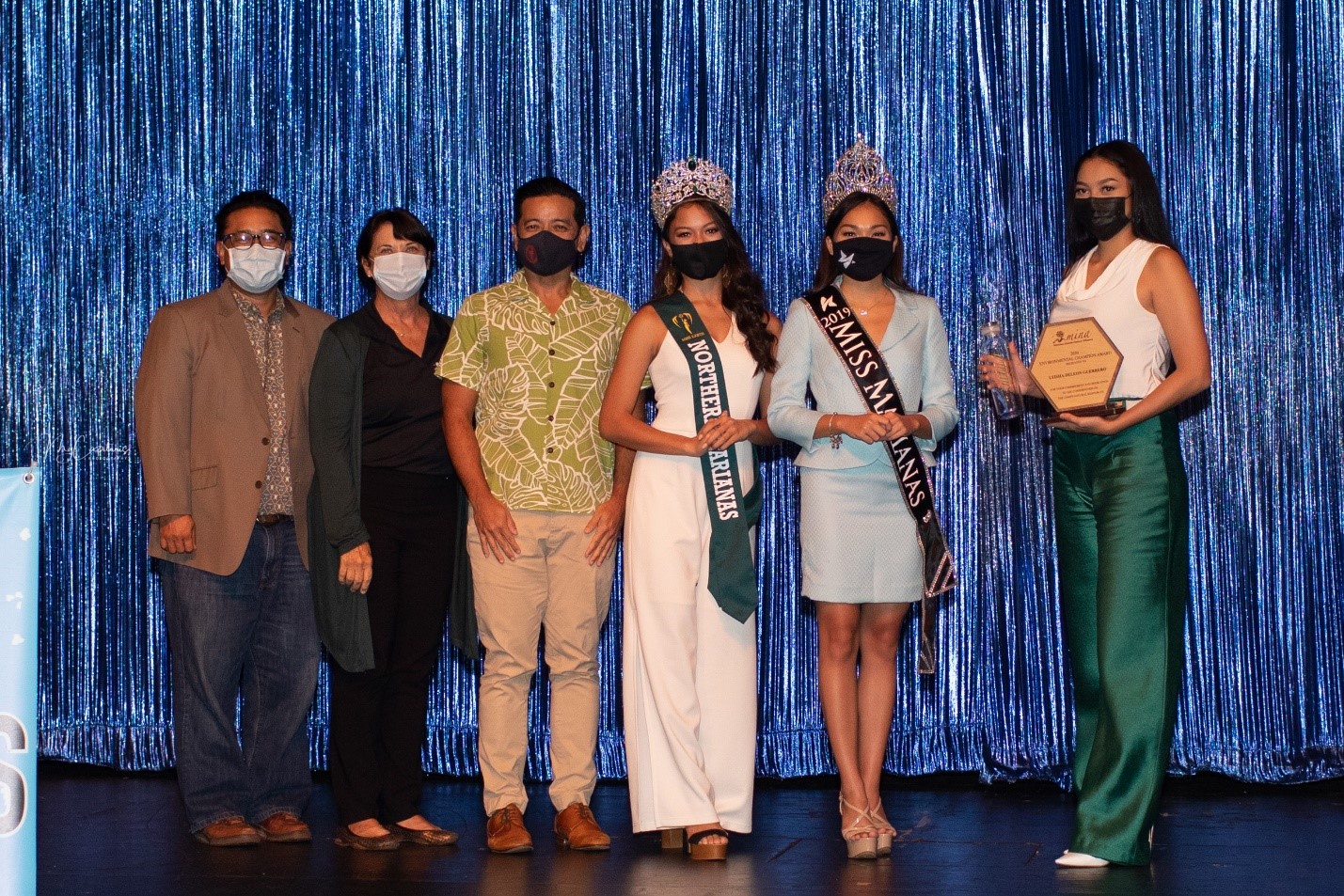 The 2020 Environmental Champion Award is given to 2019 Miss Earth-NMI Leisha Deleon Guerrero.MyCapitures Photography