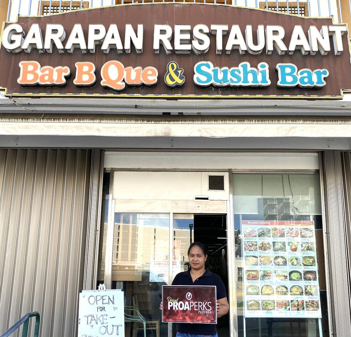 Garapan Restaurant Cafe & Grill is now a proud NMC ProaPerks partner. All card-carrying members of the NMC ProaPerks program can receive 10% off on food and beveragesNMC photo