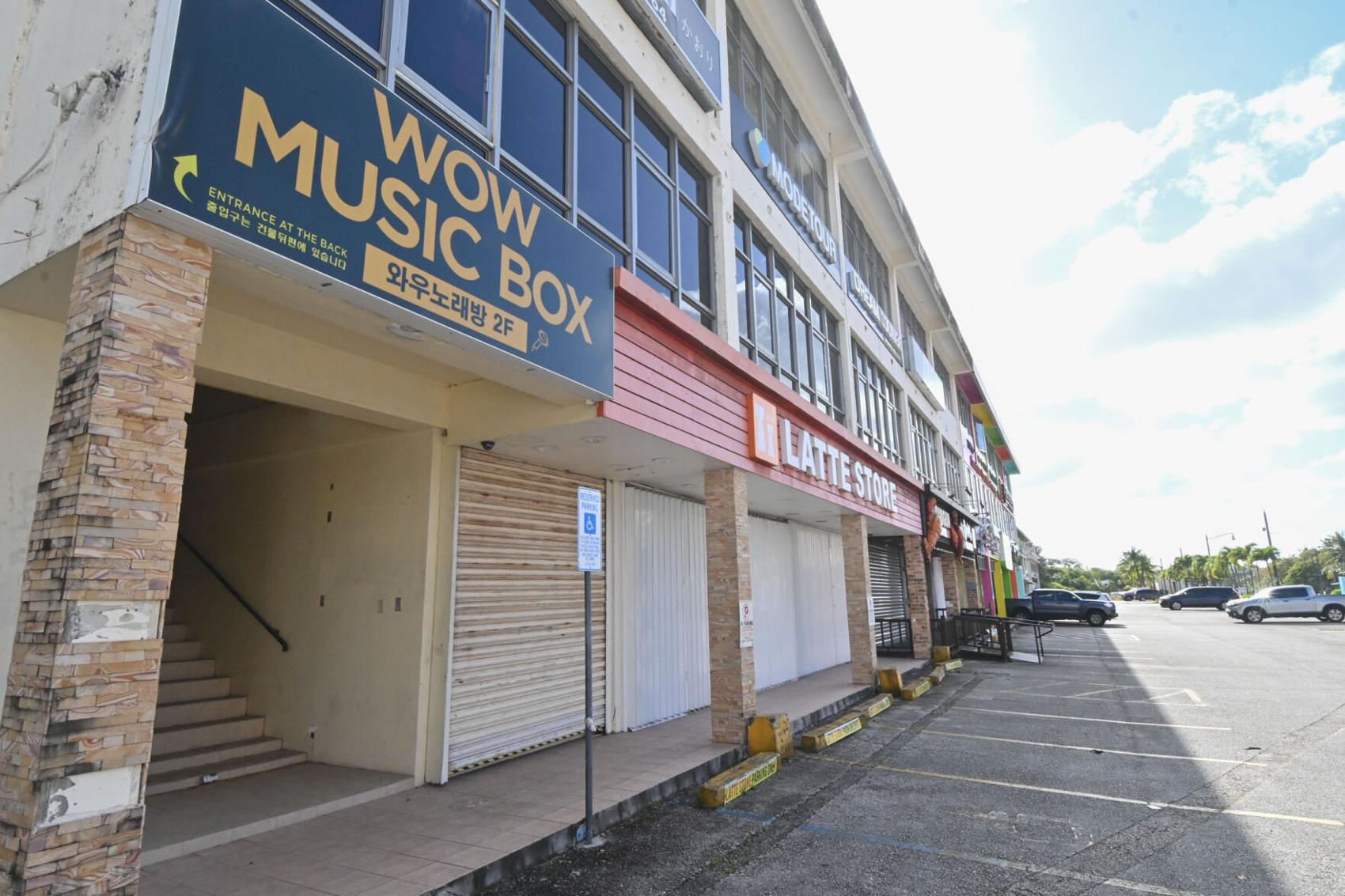 Many businesses have closed due to the pandemic as seen on Jan. 24, 2021 in Tumon.Photo by David Castro/The Guam Daily Post