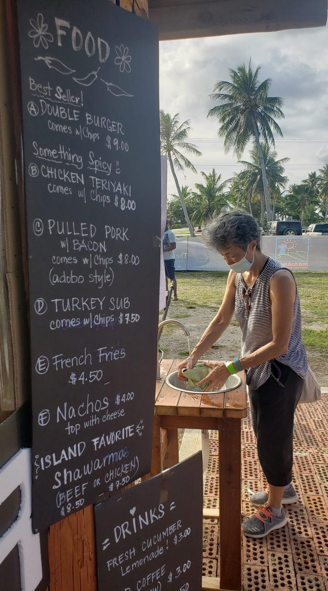 Mask wearing is mandated and frequent handwashing is encouraged at the 17th Annual Tinian Hot Pepper Festival on Feb. 13-14, 2021. The Northern Marianas has not had any community spread of the coronavirus in six months.MVA photo