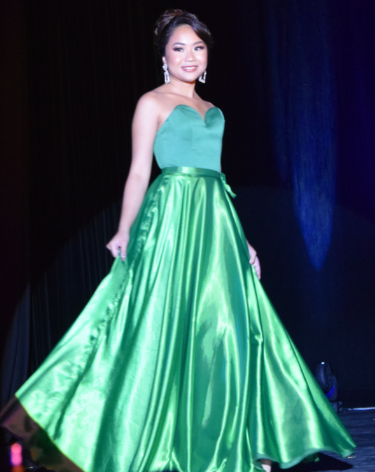 Ha’Ane Marie San Nicolas Eugenio in her evening gown. Photo by Emmanuel T. Erediano
