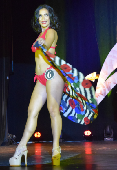 Bernadette Horey in her swimwear.Photo by Emmanuel T. Erediano