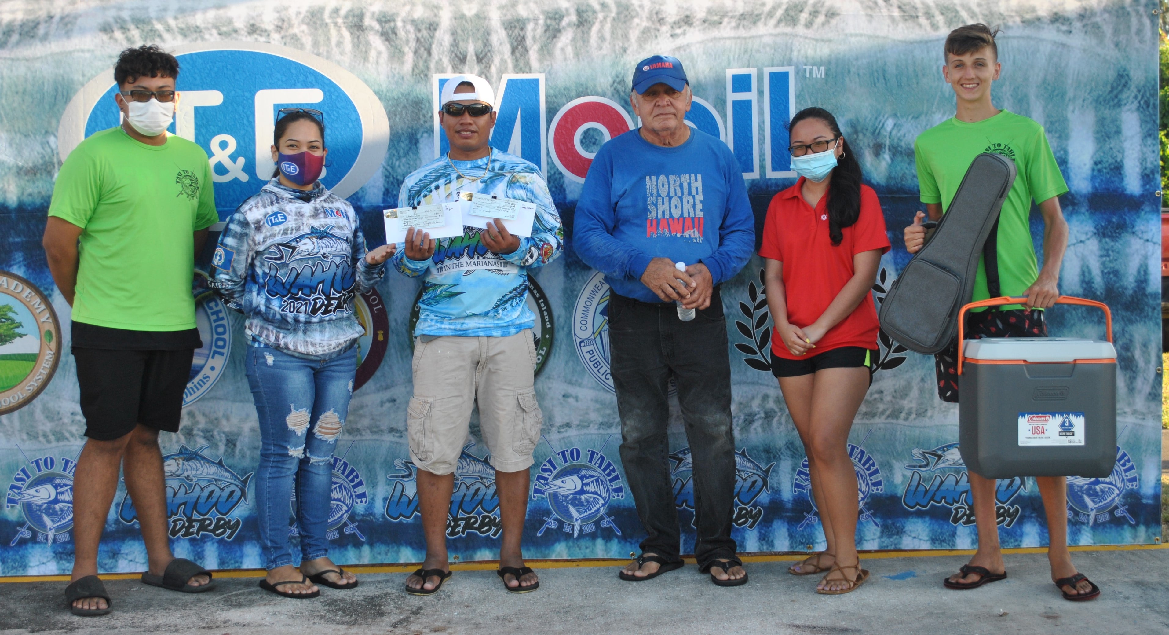 Team J&MJ wins the Heaviest Catch Award.Photo by James F. Sablan Jr.
