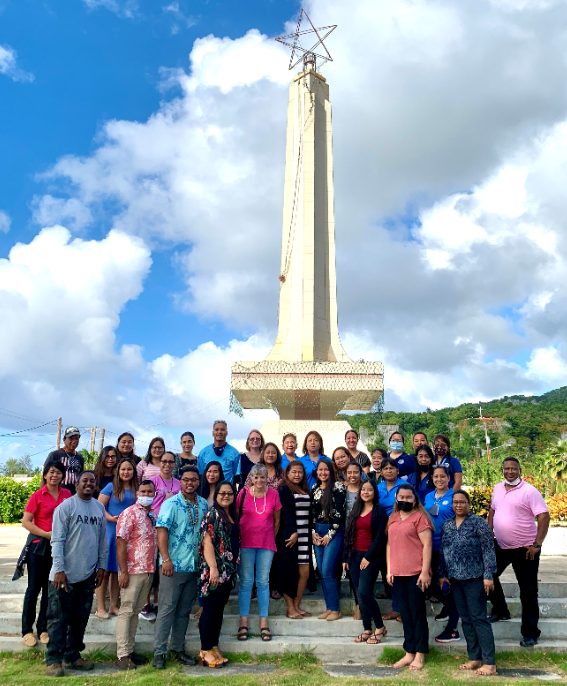 The Public School System’s mental health program, Project Haligi Aware, conducted a professional development session on Rota recently.PSS photo