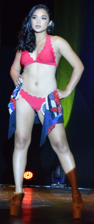 Toremy De Ette Ayuyu Diaz in her swimwear. Photo by Emmanuel T. Erediano