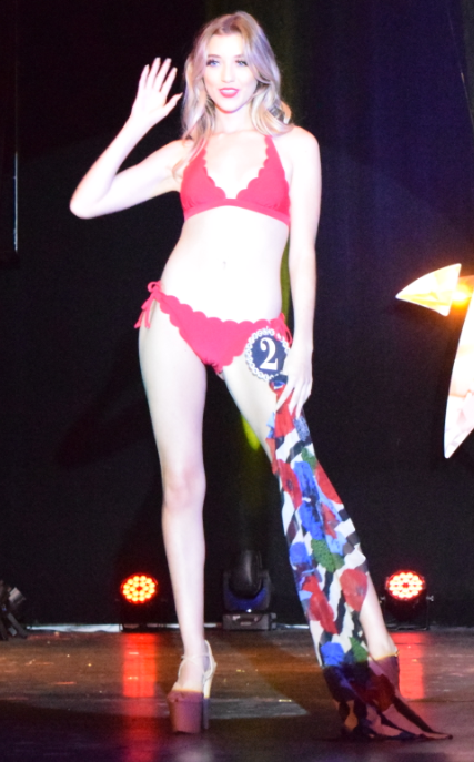 Lily Dior Carillo poses in her swimwear.Photo by Emmanuel T. Erediano