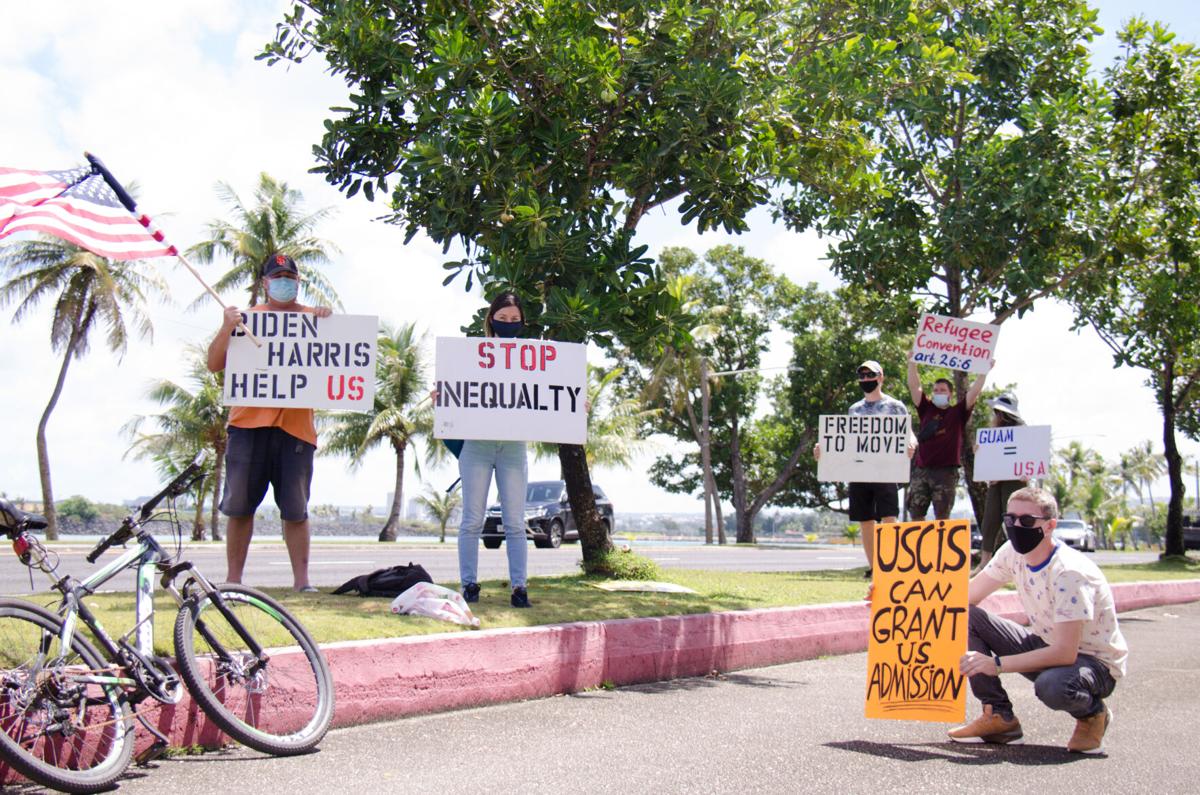 Russian asylum-seekers say they are urging the U.S. government to improve its asylum process.Photo by John O’Connor/The Guam Daily Post