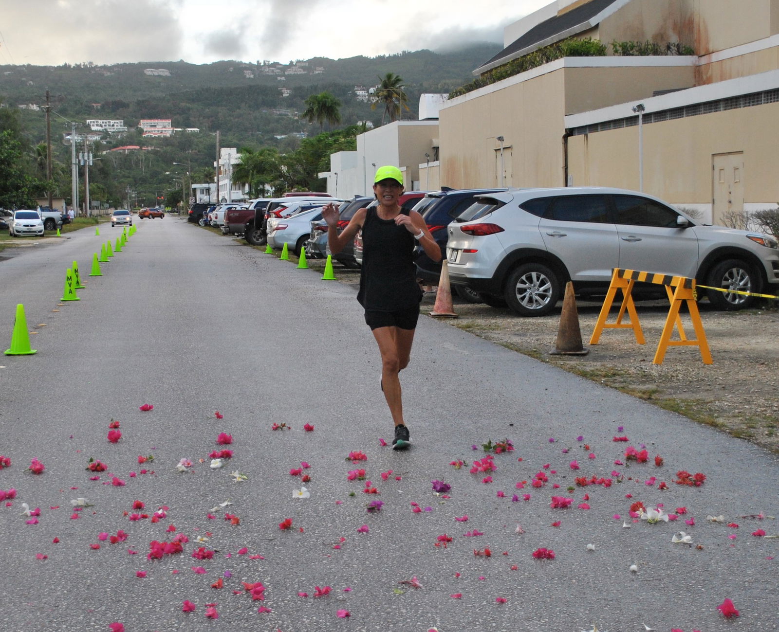 Noriko Jim finishes second.