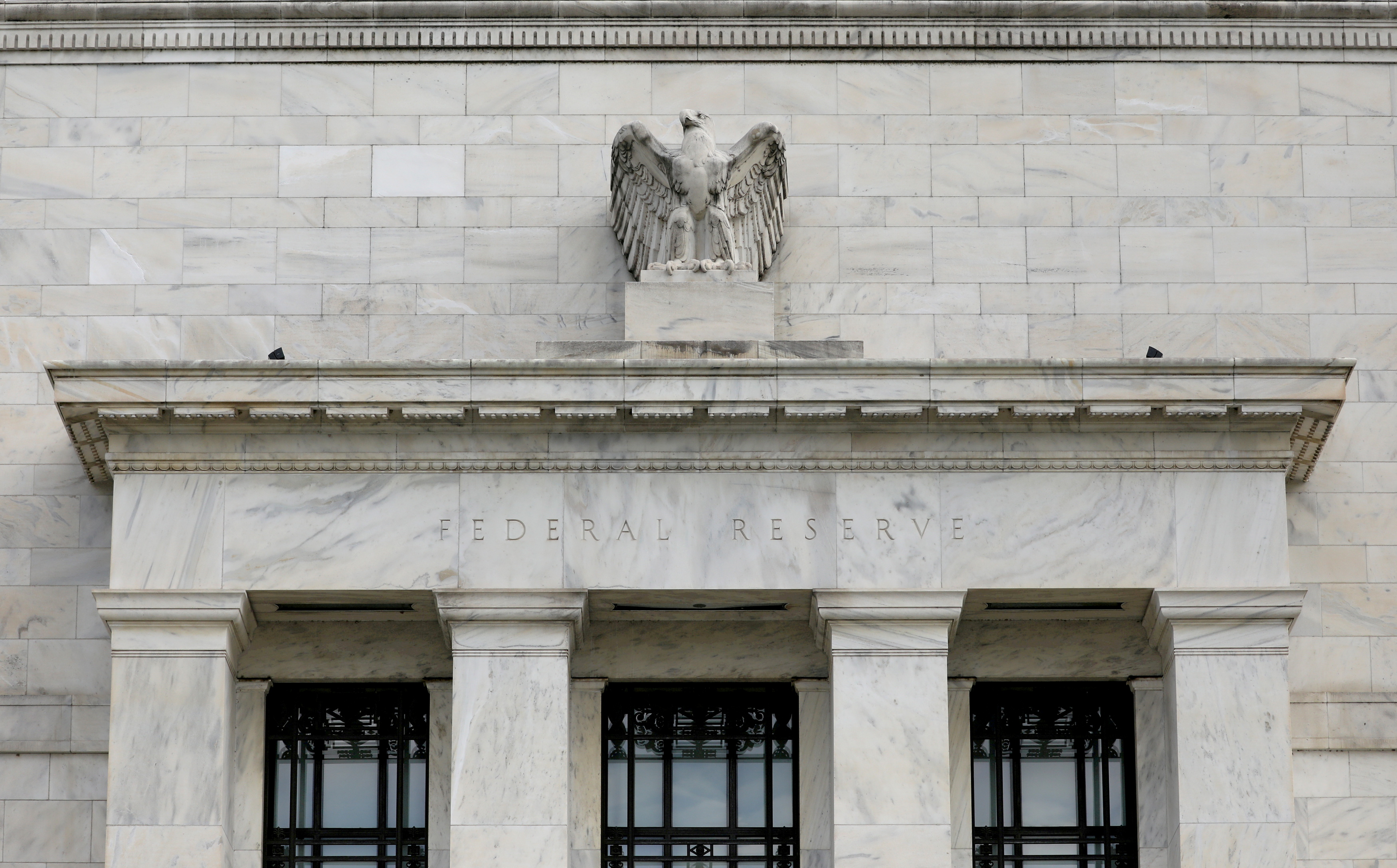 The Federal Reserve building is pictured in Washington, D.C. on Aug. 22, 2018.REUTERS