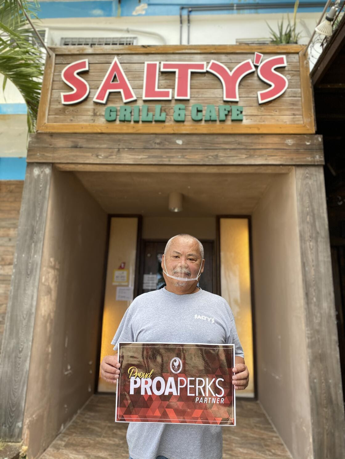 Salty's Grill and Cafe is now a proud NMC ProaPerks partner. More information about the special promotion can be found at marianas.edu/proaperksNMC photo