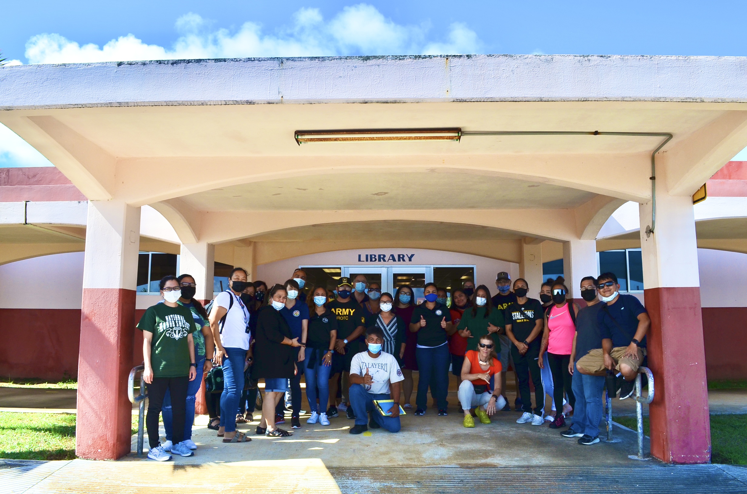 Tinian Junior-Senior High School staffPSS photo