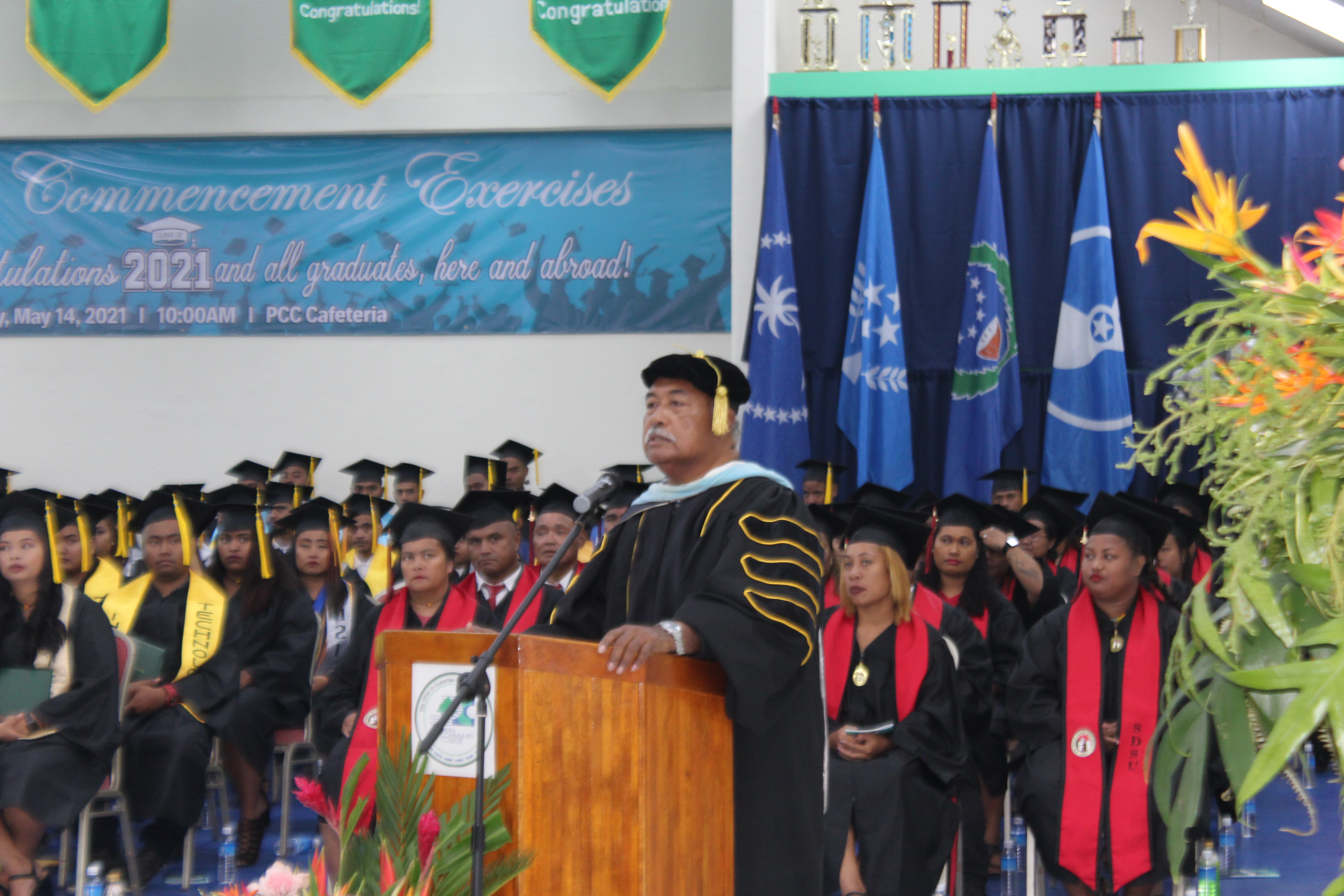 Palau Community College President Dr. Patrick U. TelleiPCC photo