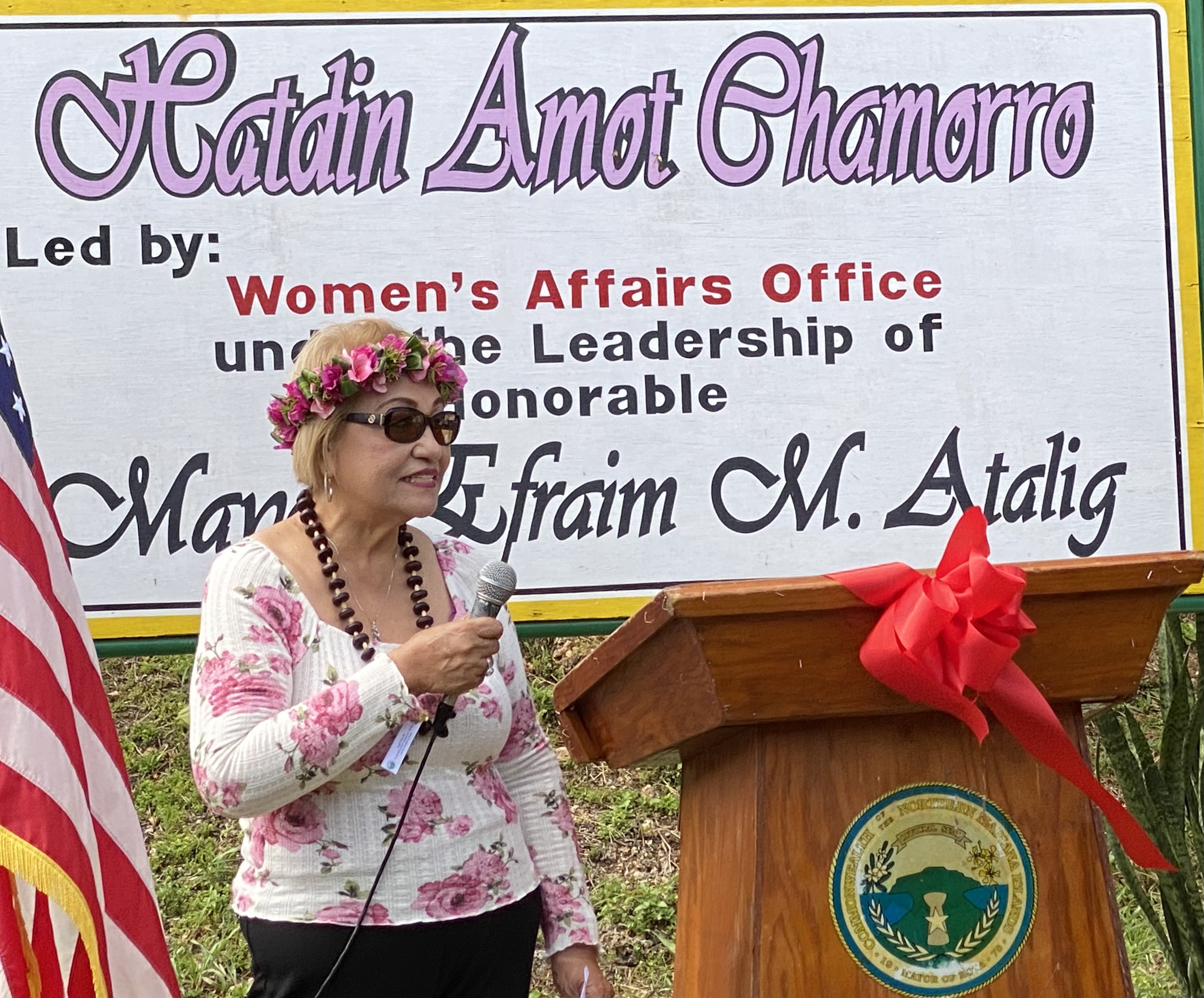 Rota’s suruhåna or traditional healer, Lourdes Manglona.