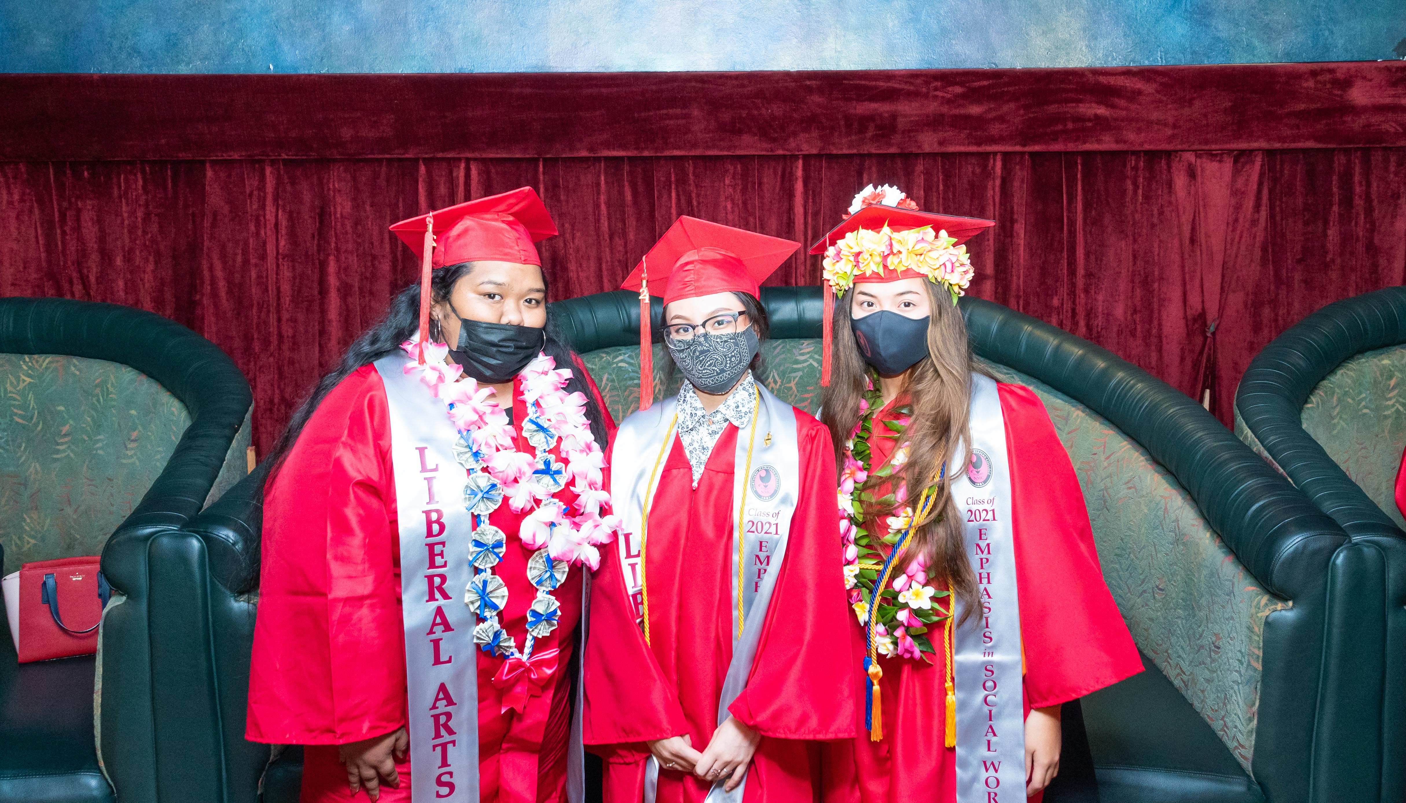 NMC graduates pose for a photo at the Hyatt Regency.