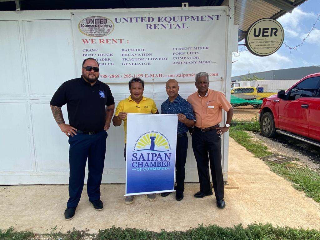 Shayne Villanueva, Rene Batallones, Joe Guerrero and Das Krishnan. Contributed photo
