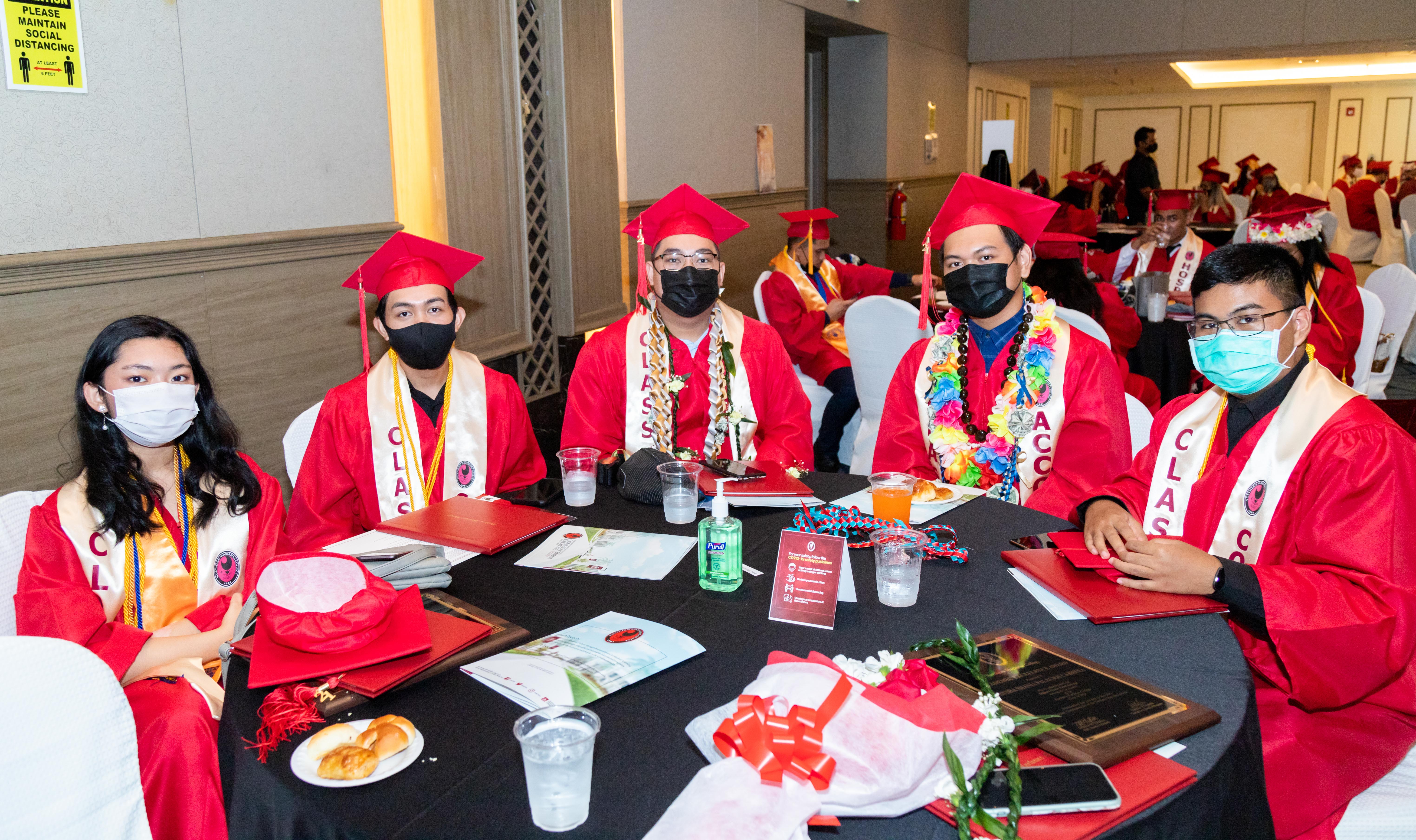 NMC graduates at Saipan World Resort.