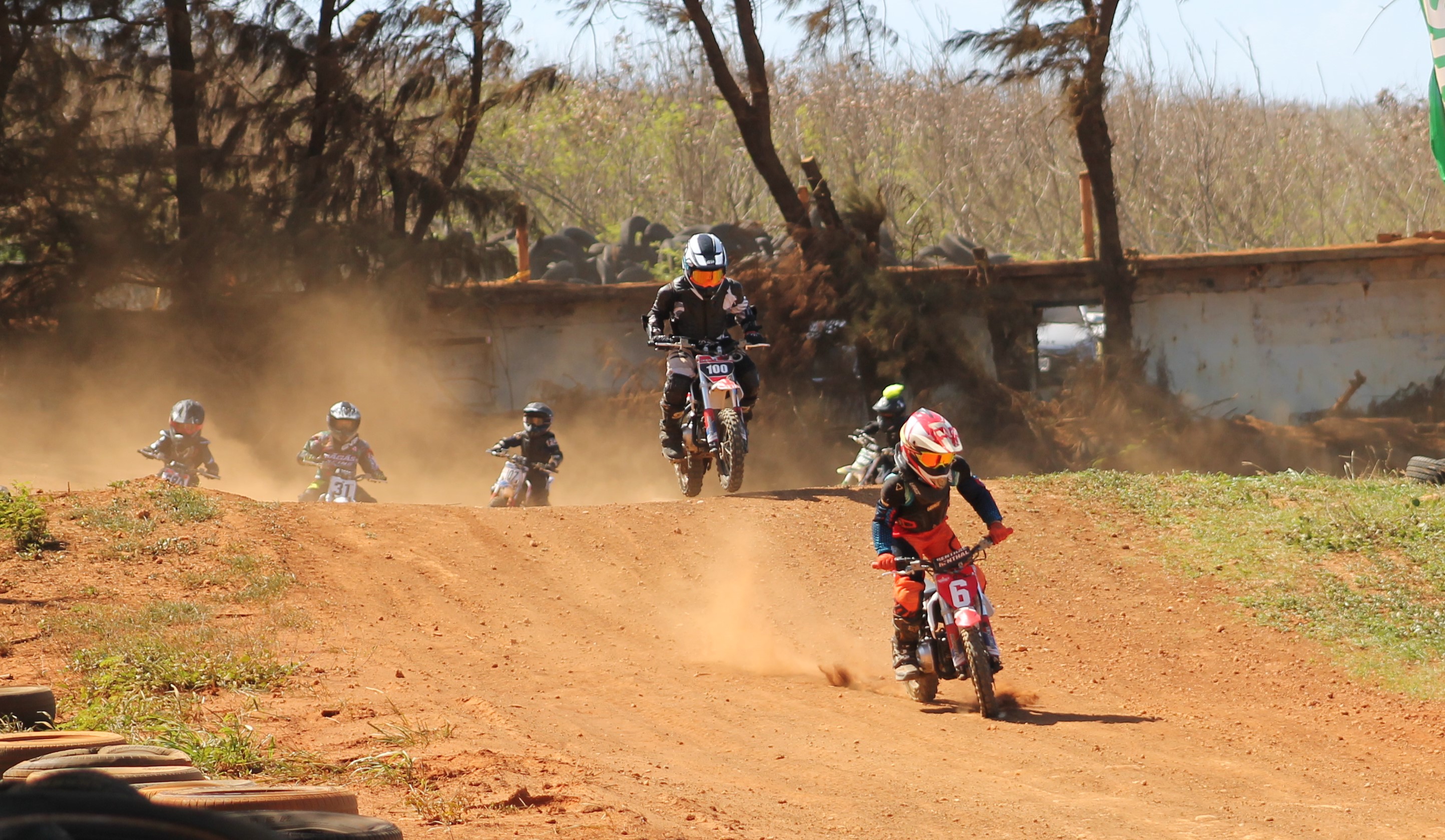 Conan Iakopo leads the Peewee 2 class. 