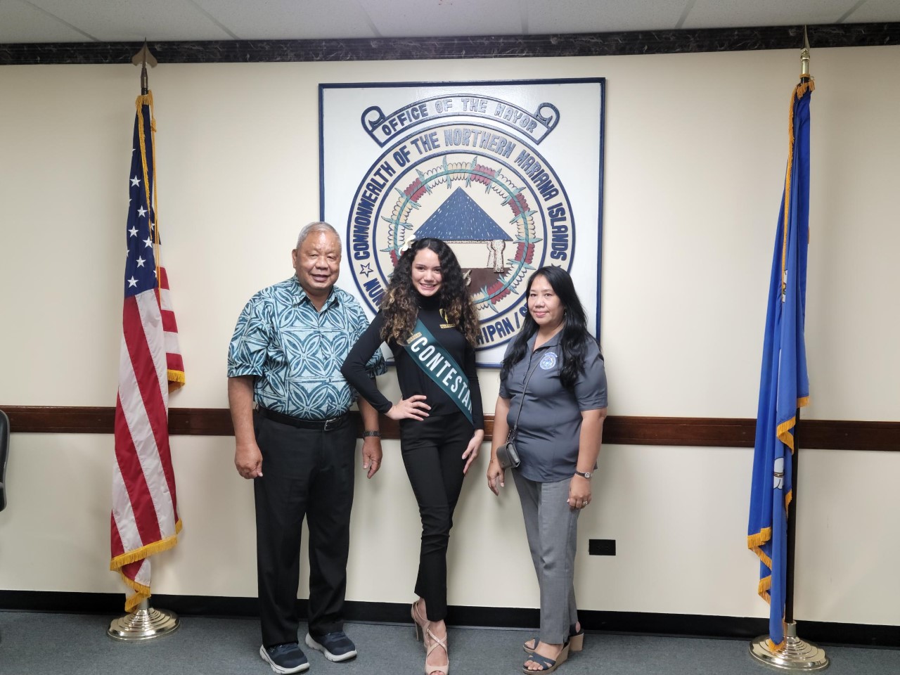 Contestant number eight Justine Rain Selepeo Kirby