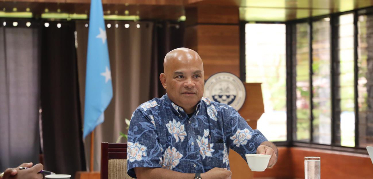 FSM President David W. Panuelo joins the 11th Pacific Island Conference of Leaders.