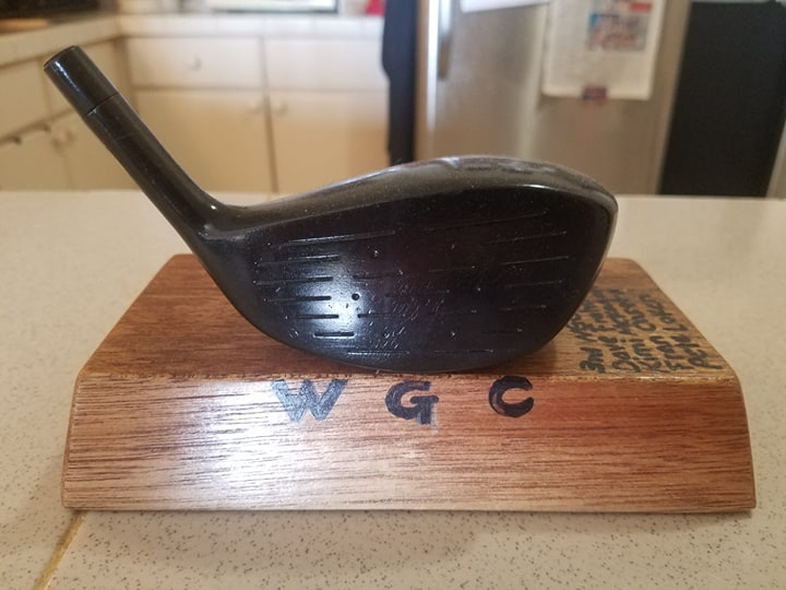 The Wollak Golf Classic trophy