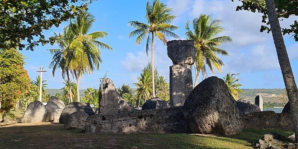 A photo by Marthonia Borja of the House of Taga historic site on Tinian wins 3rd  place in the Marianas Visitors Authority’s #CaptureYourTinianTreasure photo contest.