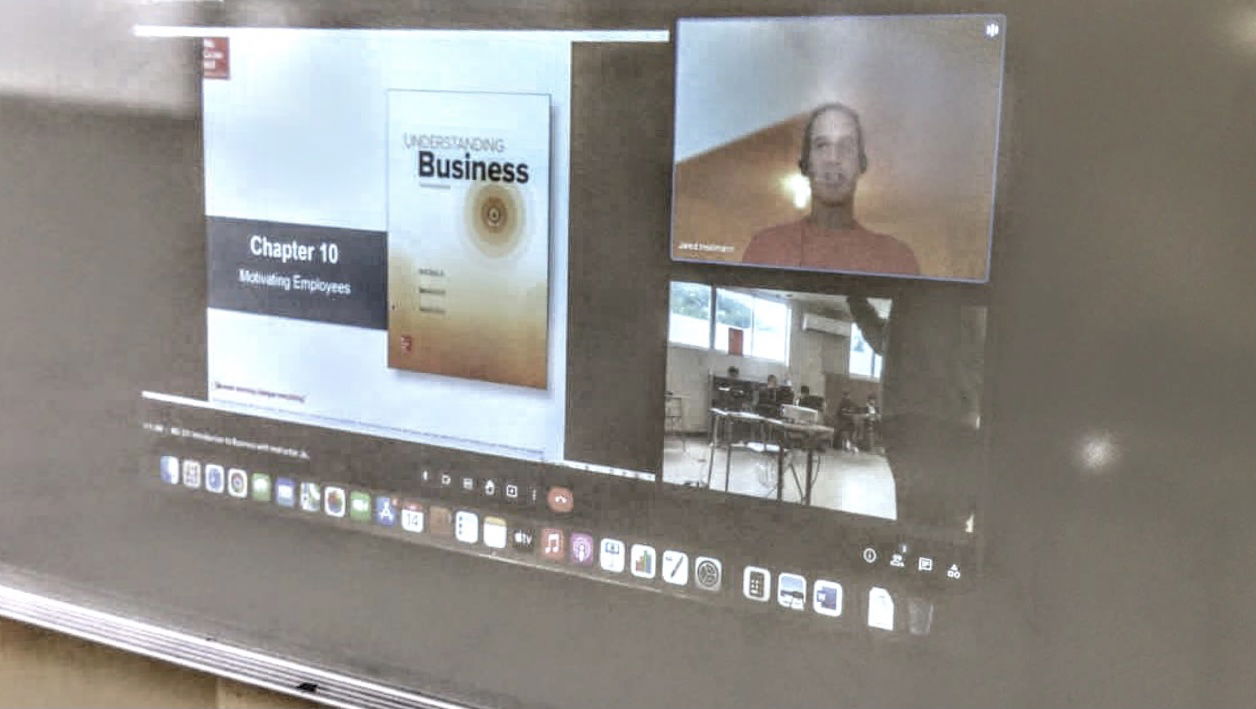 Virtual learning with Northern Marianas College.