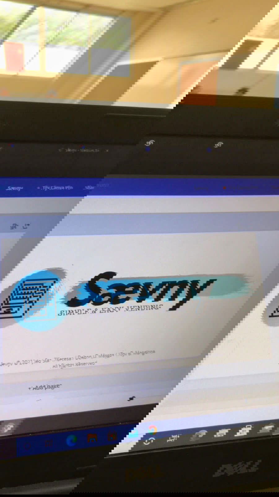  “Simply and Easy Vending Machine Near You” is one of the projects presented by the Rota students.