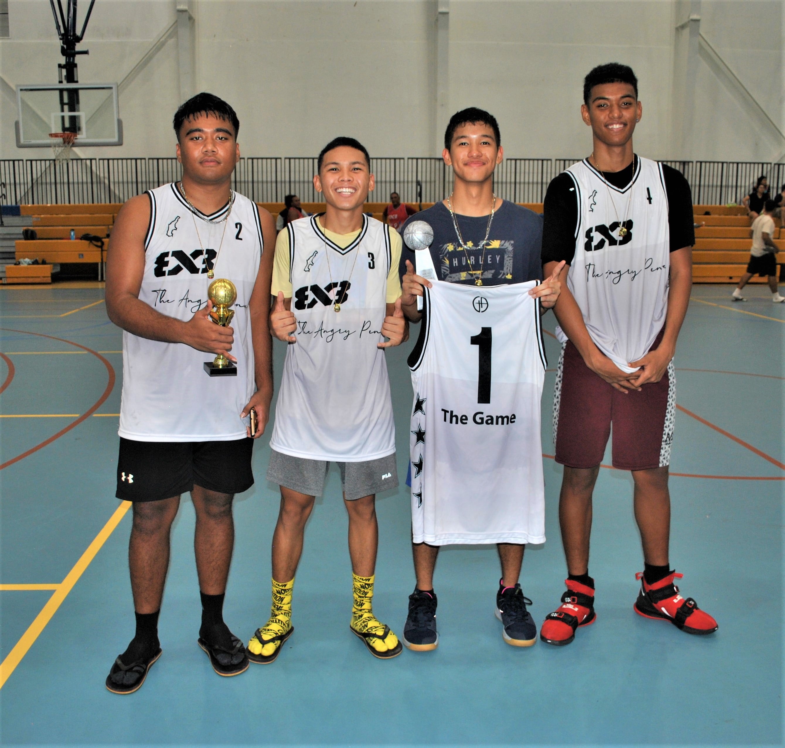 The Rollers pose for a photo after winning the U16 championship.