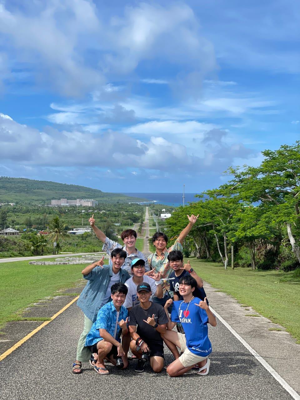Social media influencers from South Korea visit Tinian.