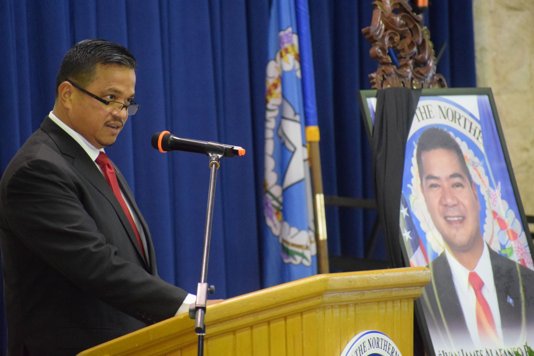 Senate President Jude U. Hofschneider 