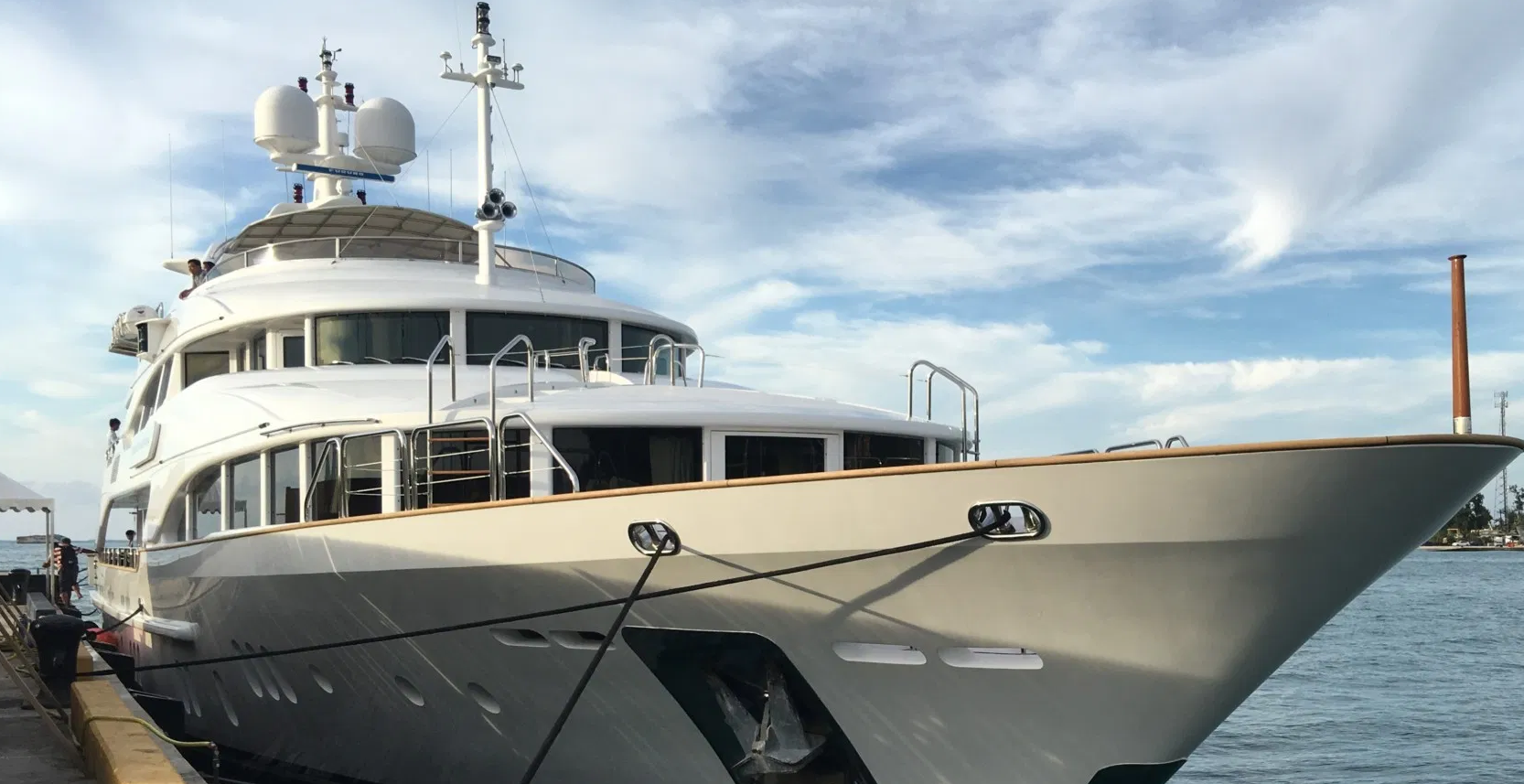 The Grand Mariana is a yacht owned by Imperial Pacific International.