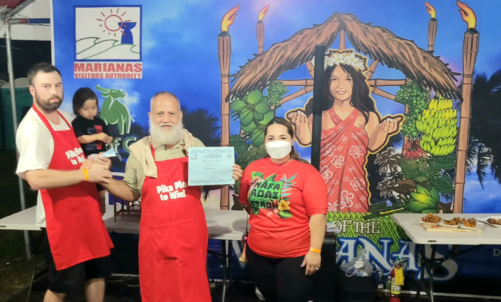 Pika Me to Win placed second in this year's Kadun Pika cooking contest.