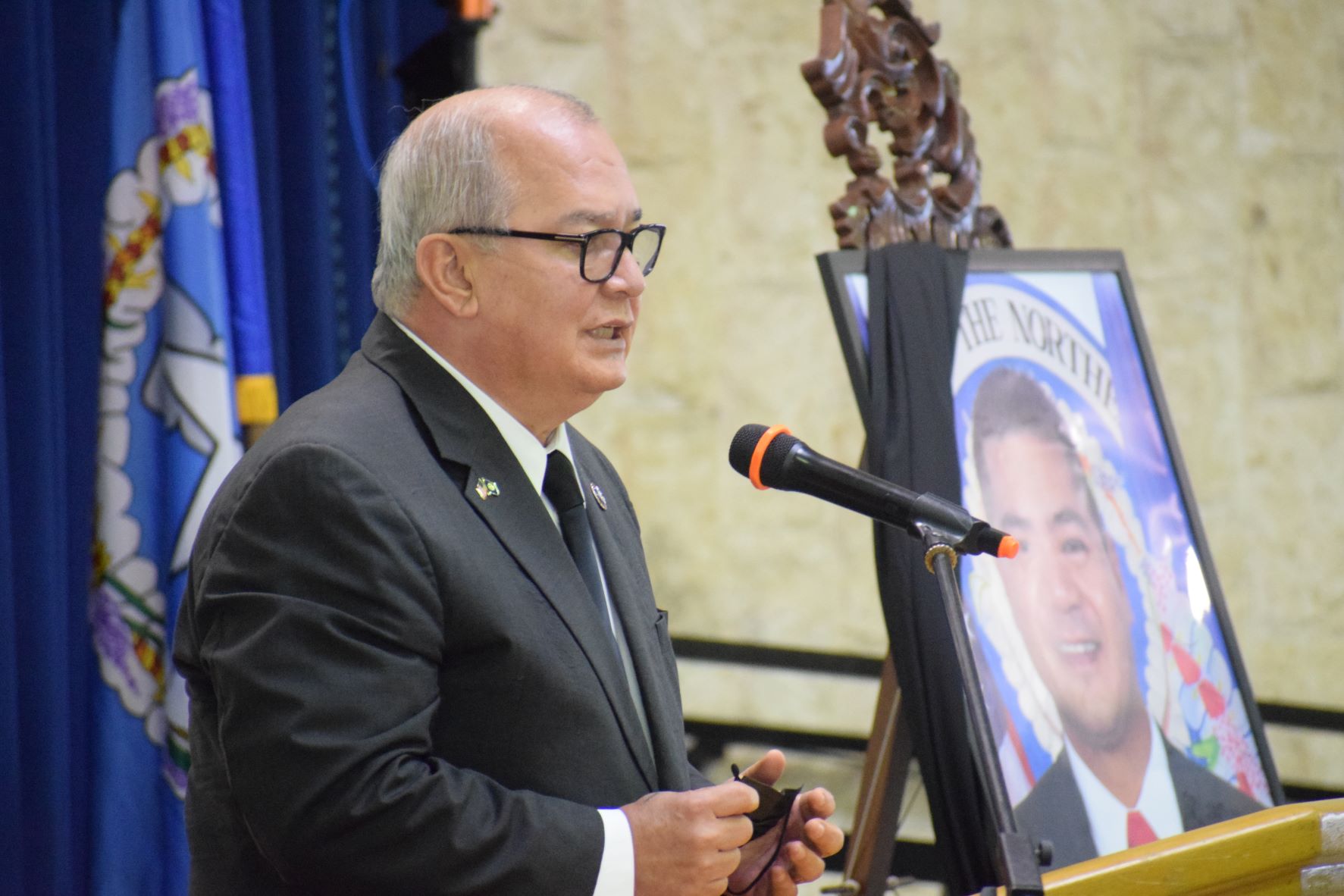 U.S. Congressman Gregorio Kilili Camacho Sablan 