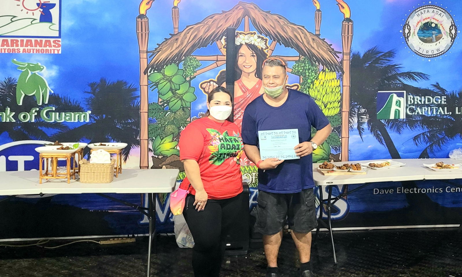 Chef Samson Tan came in third place in this year's Kadun Pika cooking contest.